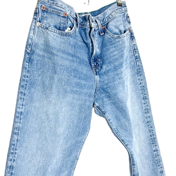 J.Crew Slouchy Boyfriend Jeans 100% Cotton Simsberry Wash Mid-Rise Sz 29 - Picture 8 of 16